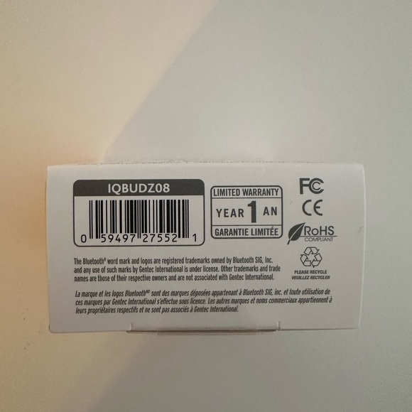 Nwt TRUE WIRELESS EARBUDS Micro Size Big Sound - Picture 5 of 6